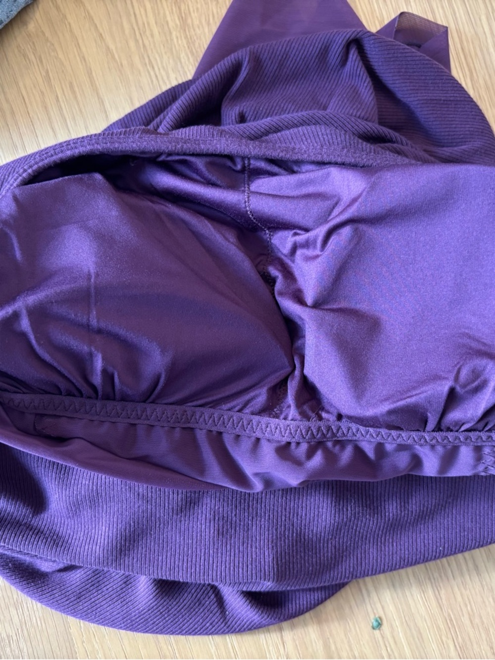 Popilush Shapewear Bodycon Purple Slimming Sexy Mini Dress, XL - Picture 4 of 6